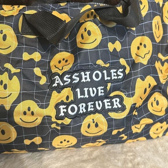 Assholes live forever duffle bag NEW (4550) - Picture 5 of 5
